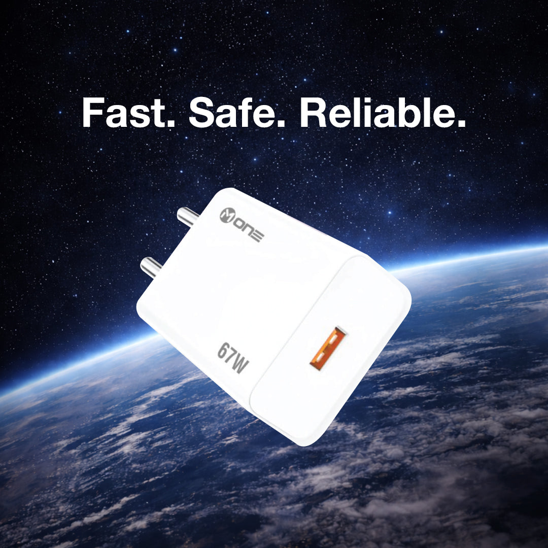 M ONE ENERGIZE 80 67W Super Fast Charger