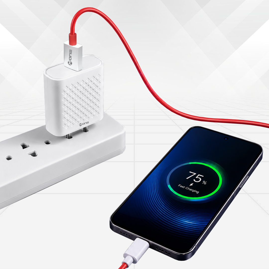 M ONE ENERGIZE 25 25W Fast Charger with USB-C Cable
