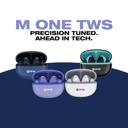 M ONE SHARP TWS Wireless Earbuds Purple