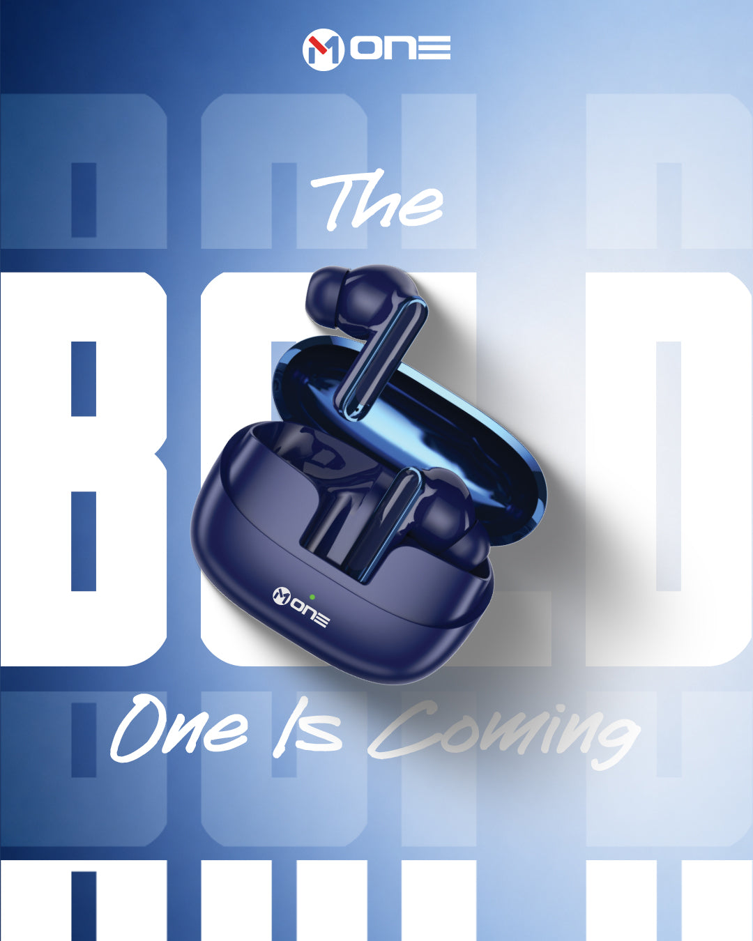 M ONE SKY-001 TWS Wireless Earbuds Blue